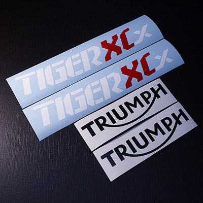 Наклейки под оригинал для Triumph Tiger 800XCx, 2015 г.в.